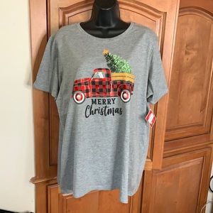 Little Red Truck “Merry Christmas” T-shirt
